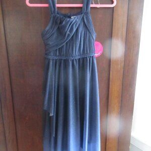 EMILY WEST Girls Size 16 Navy Dress New With Tags!